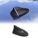 Dry Carbon Fiber Shark Fin Antenna Cover Fits for Infiniti Q50 Sedan 2014-2021 Auto Cars Antenna Accessories