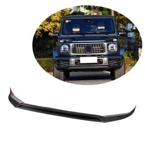 For Mercedes Benz G Class W463 G63 AMG Wagon 2019UP Carbon Fiber Front Bumper Lip Chin Spoiler