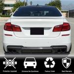 BMW 5 Series F10 M Sport 2012-2016 Rear Bumper Diffuser Carbon Fiber