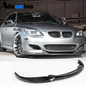 BMW 6 Series E60 M5 2005-2010 Front Bumper Lip Carbon Fiber