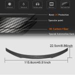 Mercedes Benz CLA Class (W118) C118 AMG Sedan 2020UP Rear Trunk Spoiler Carbon Fiber
