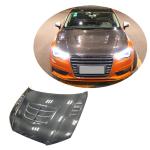 Audi A3 Sline S3 8V Pre-facelift 2014-2016 Engine Bonnet Hood Cover Carbon Fiber