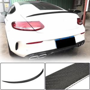 Mercedes Benz (W205) C205 C63 AMG Coupe 2015-2019 Rear Trunk Spoiler Carbon Fiber/FRP