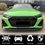 Audi RS7 C8 Sportback 2020UP Front Bumper Lip DRY Carbon Fiber