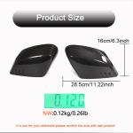 Chevrolet Corvette C8 2-Door 2020-2022 Mirror Covers Add-on Dry Carbon Fiber