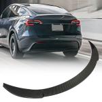 Tesla Model Y 2019-2024 Front Bumper Lip Side Skirts Rear Diffuser Trunk Spoiler Carbon Fiber