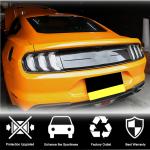For Ford Mustang 2018-2022 Rear Tail Grille Carbon Fiber