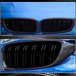 BMW 3 Series F30 2012-2018 Front Grille Carbon Fiber