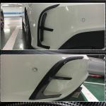 Mercedes Benz CLA Class (W117) C117 Sport CLA45 Pre-facelift 2013-2015 Rear Bumper Vents Carbon Fiber