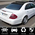 Mercedes Benz E Class W211 Pre-facelift 2002-2006 Rear Roof Spoiler Carbon Fiber