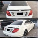 Mercedes Benz CL Class W216 2007-2014 Rear Trunk Spoiler Carbon Fiber