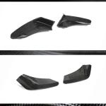 Chevrolet Corvette C8 2020-2022 Rear Bumper Diffuser with Splitters Carbon Fiber