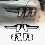 Ford Mustang Mach-E Sport Utility 4-Door 2022+ Rear taillight frame patch Dry Carbon Fiber
