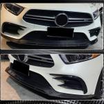 Mercedes Benz CLS Class C257 Sport 2018-2020 Front Fog Lamp Covers Carbon Fiber