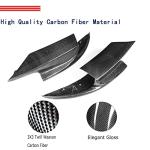Carbon Fiber Front Splitters for BMW 5 Series F10 M5 Bumper 2011-2017