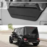Mercedes-Benz G Class W464 G500 G550 Sport Utility 4-Door 2019-2023 Rear Tail Door Guard Dry Carbon Fiber