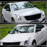 Cadillac ATS Sedan 2013-2019 Mirror Covers Carbon Fiber