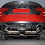 BMW 3 Series E92 E93 M Sport 2007-2012 Rear Bumper Diffuser Carbon Fiber