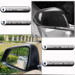 Tesla Model Y 2019-2022 Replacement Style Mirror Covers Pair Dry Carbon Fiber