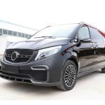 Mercedes Benz V Class W447 Vito 2016-2019 Engine Bonnet Hood Cover Carbon Fiber
