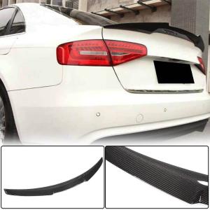 Audi A4 Base B8.5 Sedan Facelift 2013-2016 Rear Trunk Spoiler Carbon Fiber