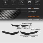 Audi R8 V10 Gen 2 4S 2016-2019 Front Bumper Fins Carbon Fiber
