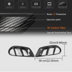 Mercedes Benz W205 C205 A205 Sport C43 AMG 2015-2019 Fog Light Covers Carbon Fiber/FRP