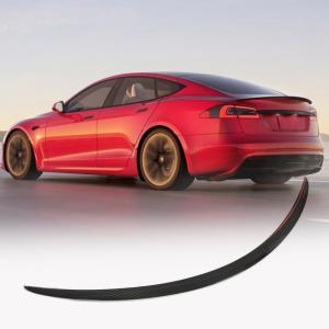 Tesla Model S 2012-2023 Rear Trunk Spoiler Dry Carbon Fiber