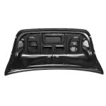 Carbon Fiber Rear Trunk Lid Cover Spoiler Compatible with BMW 3 Series E90 325i 330i 2005-2008