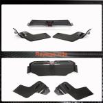 Porsche Macan 2022UP Rear Bumper Diffuser With Light Carbon Fiber