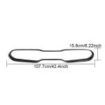 Kia Stinger Front Grille Frame Trim Dry Carbon Fiber/FRP 2018–2022