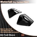 Dry Carbon Fiber Front Bumper Air Intake Vent Covers Compatible with BMW 5-Series I5 G60 530i 540i 2023-2025 Front Duct Trim Factory Outlet