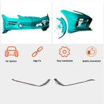 Chevrolet Corvette C8 2020-2022 Front Bumper Splitters Carbon Fiber