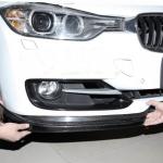 BMW 3 Series F30 Base Pre-LCI 2012-2015 Front Bumper Splitter Carbon Fiber