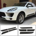 Porsche Macan 2014-2020 Door Side Fender Trims Dry Carbon Fiber