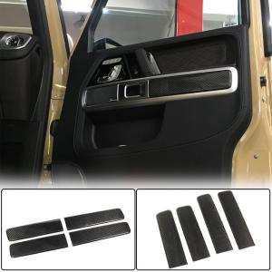 Mercedes Benz G Class W463 2019UP Interior Door Handle Trims Dry Carbon Fiber