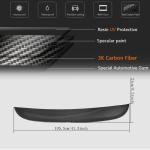 Porsche Panamera 970 2014 2016 Rear Trunk Spoiler Carbon fiber