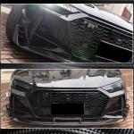 Audi RS7 C8 2019-2022 Front Bumper Vents Dry Carbon Fiber