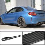 BMW 2 Series F87 M2 M2C Coupe 2016-2020 Side Skirts Carbon Fiber