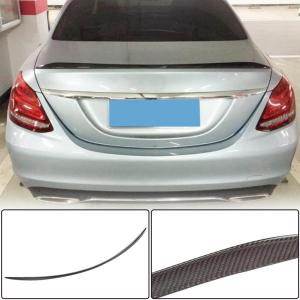 Mercedes Benz C-Class W205 2015-2021 Rear Trunk Spoiler Carbon Fiber