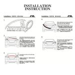 Carbon Fiber Rear Lip Trunk Spoiler for Porsche Panamera 2014 2015
