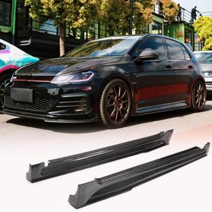 Volkswagen VW Golf 7 MK7 Base 2014-2016 Side Skirts Carbon Fiber