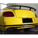 Bentley Continental GT 2nd Gen Coupe 2012-2014 Rear Trunk Spoiler Carbon Fiber
