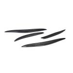 Audi S3 A3 Sline Sedan 2014-2016 Rear Bumper Vents Carbon Fiber