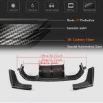 Bumpers For Automobiles BMW F80 M3 F82 F83 M4 2014-2020 Rear Bumper Diffuser Lip Carbon Fiber