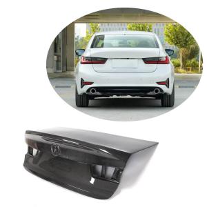 BMW 3 Series G20 2019-2021 Rear Trunk Tail Lid Cover Carbon Fiber