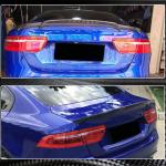 For Jaguar XE X760 Carbon Fiber Rear Trunk Spoiler Boot Wing Lip