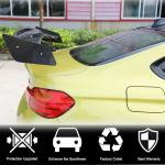 Universal for BMW Audi Benz VW Sesan Car Auto Rear Trunk Spoiler Carbon Fiber