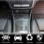 Mercedes Benz A CLA GLA Class W176 W117 C117 X156 Center Console Storage Box Cover Lid Dry Carbon Fiber