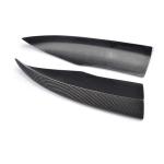Audi S3 A3 Sline 8V Sedan Pre-facelift 2014-2016 Rear Bumper Splitters Carbon Fiber